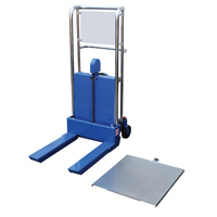 Hefti-Lift Load Stacker, Foot Pump Operated, 880 lbs. Capacity, 35" Max Lift Absolute Business Supply