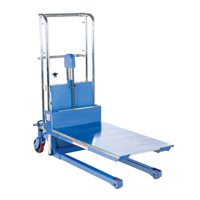 Hefti-Lift Load Stacker, Foot Pump Operated, 400 lbs. Capacity, 44" Max Lift Absolute Business Supply