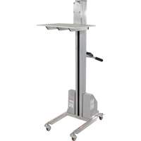 Quick Lift Stacker, Electric Operated, 175 lbs. Capacity, 57" Max Lift Absolute Business Supply
