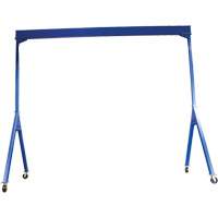 Grue-portique ajustable en acier, 20' lo, Capacit&eacute; 8000 lb (4 tonnes) Absolute Business Supply