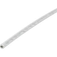 C&acirc;ble m&eacute;tallique, 1000' (304,8 m) x 1/16", 480 lb (0,24 tonne), Galvanis&eacute; Absolute Business Supply