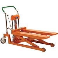 Table &eacute;l&eacute;vatrice &agrave; ciseaux et fourches Dandy Lift, 37,1" lo x 19,7" la, Acier, Capacit&eacute; 1100 lb Absolute Business Supply