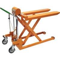 Table &eacute;l&eacute;vatrice &agrave; ciseaux et fourches Dandy Lift, 37,1" lo x 19,7" la, Acier, Capacit&eacute; 1100 lb Absolute Business Supply