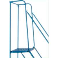CSA-Certified Rolling Step Ladder, 4 Steps, 22" Step Width, 37" Platform Height, Steel Absolute Business Supply