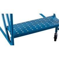 CSA-Certified Rolling Step Ladder, 4 Steps, 22" Step Width, 37" Platform Height, Steel Absolute Business Supply