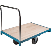 Heavy-Duty Platform Truck, 48" L x 24" W, 2500 lbs. Capacity, Nylon Casters Absolute Business Supply