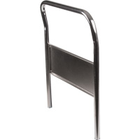 Poign&eacute;e chrom&eacute;e de 24" pour chariot &agrave; plateforme Absolute Business Supply
