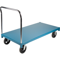 Chariot &agrave; plateforme robuste, 60" lo x 30" la x Capacit&eacute; 2000 lb, Roues en Caoutchouc Absolute Business Supply