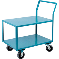 Chariots surbaiss&eacute;s robustes, 2 niveaux, 18" la x 30" p x 41" h, 2400 lb Cap Absolute Business Supply