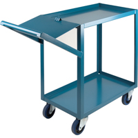Chariots &agrave; cueillette, 36" h x 18" la x 46" p, 2 Tablettes, Capacit&eacute; 1200 lb Absolute Business Supply