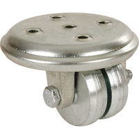 Low Level Casters, Swivel, 2" (51 mm), Cast Iron, 600 lbs. (272 kg.) Absolute Business Supply
