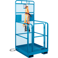 Nacelle &eacute;l&eacute;vatrice pour travail en hauteur, 36" x 36" x 72" h, Capacit&eacute; de 1000 lb, Acier Absolute Business Supply