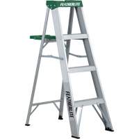 Escabeaux commerciaux (s&eacute;rie 2400), 4', Aluminium, Capacit&eacute; 225 lb, Type 2 Absolute Business Supply