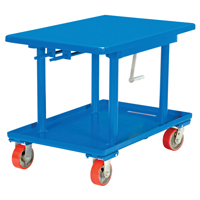 Hydraulic Lift Table, 24" L x 36" W, Steel, 2000 lbs. Capacity Absolute Business Supply