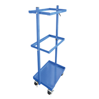 Chariot &agrave; cueillette, Acier, 30-11/16" la x 19-1/4" p, 3 tablettes, Capacit&eacute; 300 lb Absolute Business Supply
