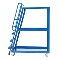 Chariot &agrave; cueillette, Acier, 21-7/8" la x 56-1/8" p, 3 tablettes, Capacit&eacute; 1000 lb Absolute Business Supply