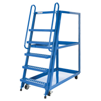 Chariot &agrave; cueillette, Acier, 27-7/8" la x 56-1/8" p, 3 tablettes, Capacit&eacute; 1000 lb Absolute Business Supply