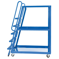 Chariot &agrave; cueillette, Acier, 27-7/8" la x 56-1/8" p, 3 tablettes, Capacit&eacute; 1000 lb Absolute Business Supply
