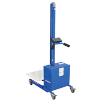 Quick Lift Platform Stacker, Electric Operated, 175 lbs. Capacity, 57" Max Lift Absolute Business Supply