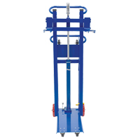 Platform Lift Stacker, Foot Pump Operated, 750 lbs. Capacity, 52" Max Lift Absolute Business Supply