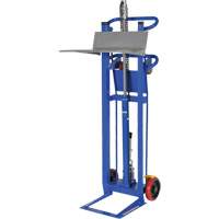 Hydra Lift Platform Stacker, Foot Pump Operated, 750 lbs. Capacity, 52" Max Lift Absolute Business Supply