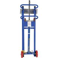Hydra Lift Platform Stacker, Foot Pump Operated, 750 lbs. Capacity, 52" Max Lift Absolute Business Supply