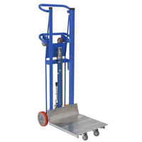 Hydra Lift Platform Stacker, Foot Pump Operated, 750 lbs. Capacity, 52" Max Lift Absolute Business Supply
