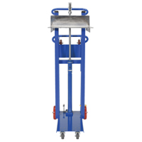 Hydra Lift Platform Stacker, Foot Pump Operated, 750 lbs. Capacity, 52" Max Lift Absolute Business Supply