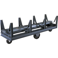 Bar Cradle Truck, 96" L x 28" W x 29" H, 10000 lbs. Capacity, Phenolic Wheels Absolute Business Supply
