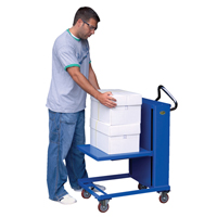 Self Elevating Tables, 20" L x 20" W, Steel, 230 lbs. Capacity Absolute Business Supply
