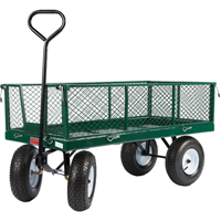 Wagons With Fold-Down Racks, 24" W x 48" L, 800 lbs. Capacity Absolute Business Supply