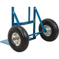 All-Welded Hand Truck, Dual Handle, Steel, 46" Height, 600 lbs. Capacity Absolute Business Supply