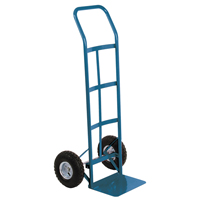 All-Welded Hand Truck, Continuous Handle, Steel, 48" Height, 600 lbs. Capacity Absolute Business Supply
