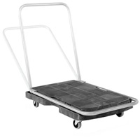 Chariot &agrave; plateforme utilitaire, 30-1/2" lo x 20-1/2" la, 250 lb cap, Roues Caoutchouc Absolute Business Supply