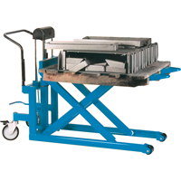 Chariots/tables hydrauliques de lev&eacute;e &agrave; ciseaux pour palettes, 42-1/2" lo x 27" la, Acier, Capacit&eacute; de 2200 lb Absolute Business Supply