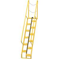 ESCALIER SEMELLE ALTERN61LOX84H 56 DEGRES Absolute Business Supply