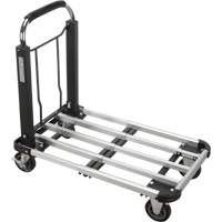 Chariots &agrave; plateforme pliants, Aluminium, 300 lb, 28" lo x 16" la, Hauteur 32" Absolute Business Supply