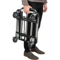 Chariots &agrave; plateforme pliants, Aluminium, 300 lb, 28" lo x 16" la, Hauteur 32" Absolute Business Supply