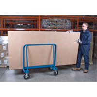 Chariots pour panneaux en placopl&acirc;tre, 44" x 24" x 44", Capacit&eacute; 2000 lb Absolute Business Supply