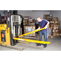 Fork Extensions, 72" L x 5" W, For Fork Width of 4" Absolute Business Supply