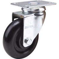 Caster, Swivel, 4" (101.6 mm), Polyolefin, 250 lbs. (113 kg.) Absolute Business Supply