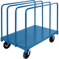 Chariot robuste pour transport de panneaux avec rails &agrave; palier unique, 48" x 30" x 45", Capacit&eacute; 2000 lb Absolute Business Supply