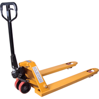 Manual Pallet Trucks, Steel, 48" L x 27" W, 5500 lbs. Capacity Absolute Business Supply
