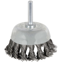 8046 Shaft Mounted Knot Twisted Cup Brush, 1-1/8" Dia. Absolute Business Supply