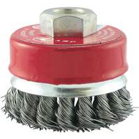 CKB2201T Knotted Cup Brush, 2-3/4" Dia. x 5/8"-11 Arbor Absolute Business Supply