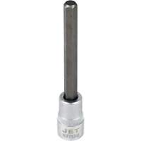 Bit Socket, Hex, 1/4" x 4" L, 3/8" Drive Absolute Business Supply