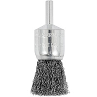 Brosse coupelle sertie mont&eacute;e sur tige, 3/4", Fils 0,012", Tige 1/4" Absolute Business Supply