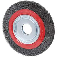 Disque &agrave; fils cr&ecirc;p&eacute;s, 8" dia., Fils 0,007", Arbre 1/2"/2"/5/8" Absolute Business Supply