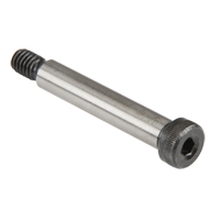 Socket Shoulder Screw, 3/8" Dia., 2" L, Black Oxide Absolute Business Supply