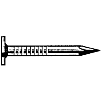 Roofing Bright, 7/16" Head Nails Absolute Business Supply
